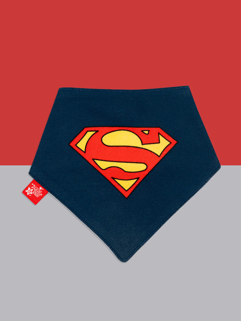 Blade and Rose- Superman 2PK Bib-Baby at the bank