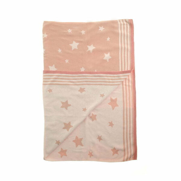 Ziggle - Pink Stars Blanket