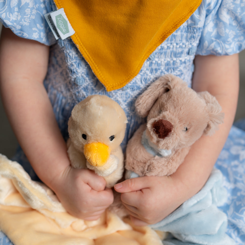 Ziggle- Baby Comforter - Yellow Duck