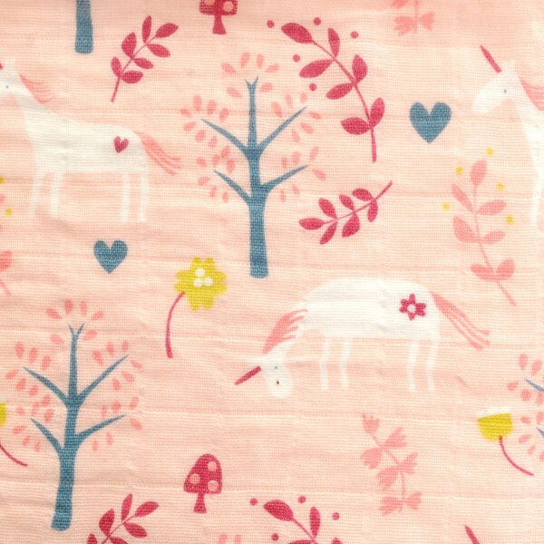 Ziggle- Cosatto Unicorn Garden Muslin Duo