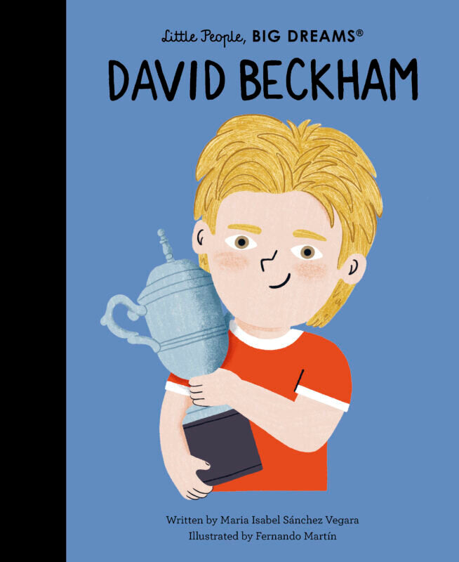 Little People Big Dreams- David Beckham- baby at the bank
