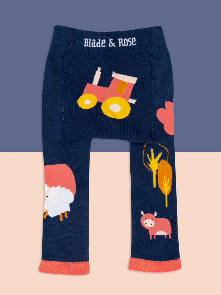 Blade and Rose- Meadow Farmyard Leggings- Baby at the bank