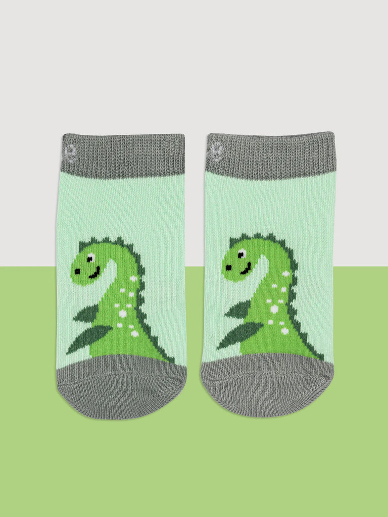 Blade and Rose- Nessie Socks- baby at the bank