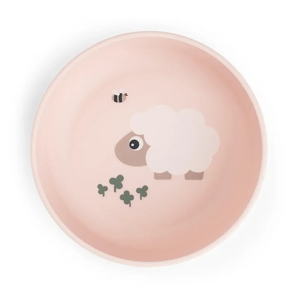 Done By Deer- Foodie Bowl Tiny Farm Powder- baby at the bank