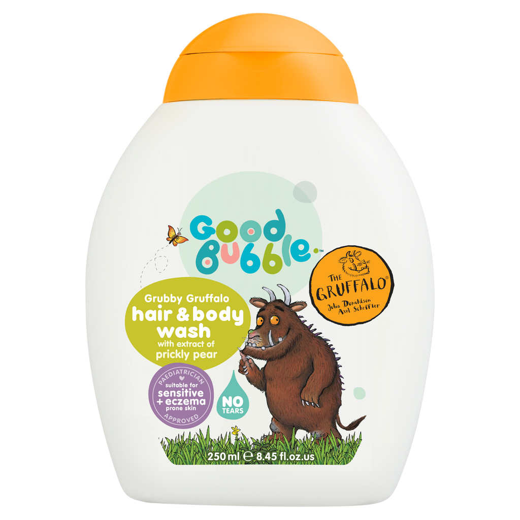 Good Bubble - The Gruffalo Prickly Pear Hair and Body Wash- Baby at the bank