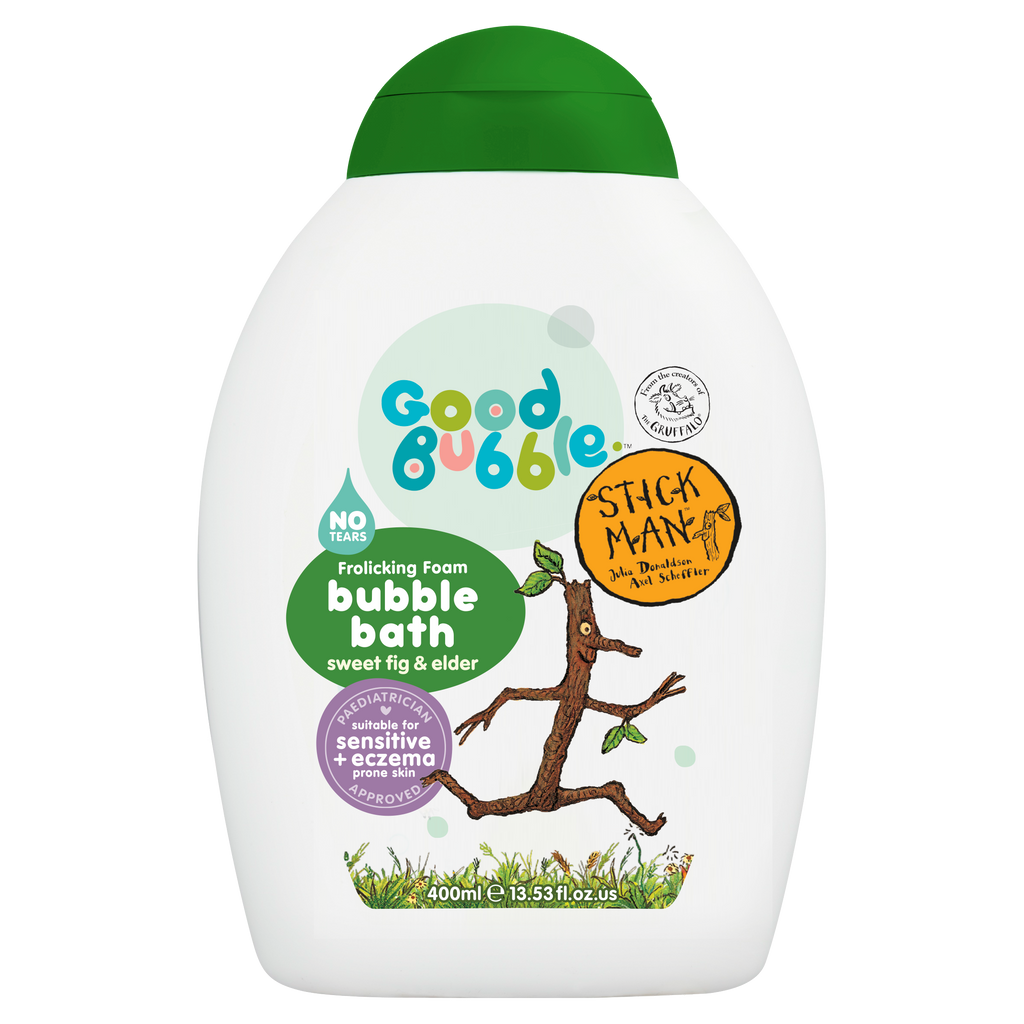 Good Bubble - The Stick Man - Sweet Fig and Elder Bubble Bath 400ml- baby at the bank