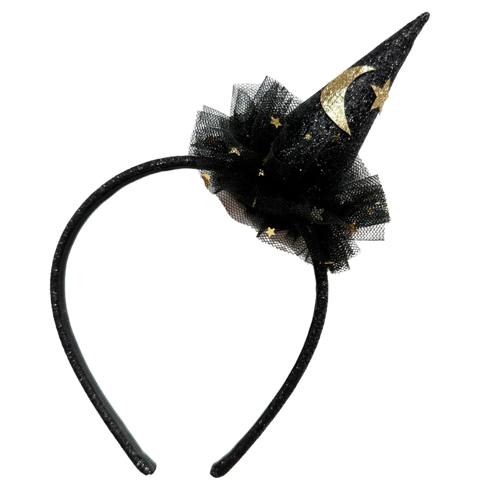 Rockahula - Sparkle Witches Hat Headband- Baby at the bank