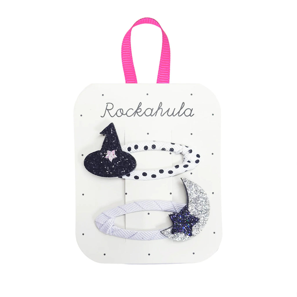 Rockahula - Witching Hour Glitter Clips- Baby at the bank