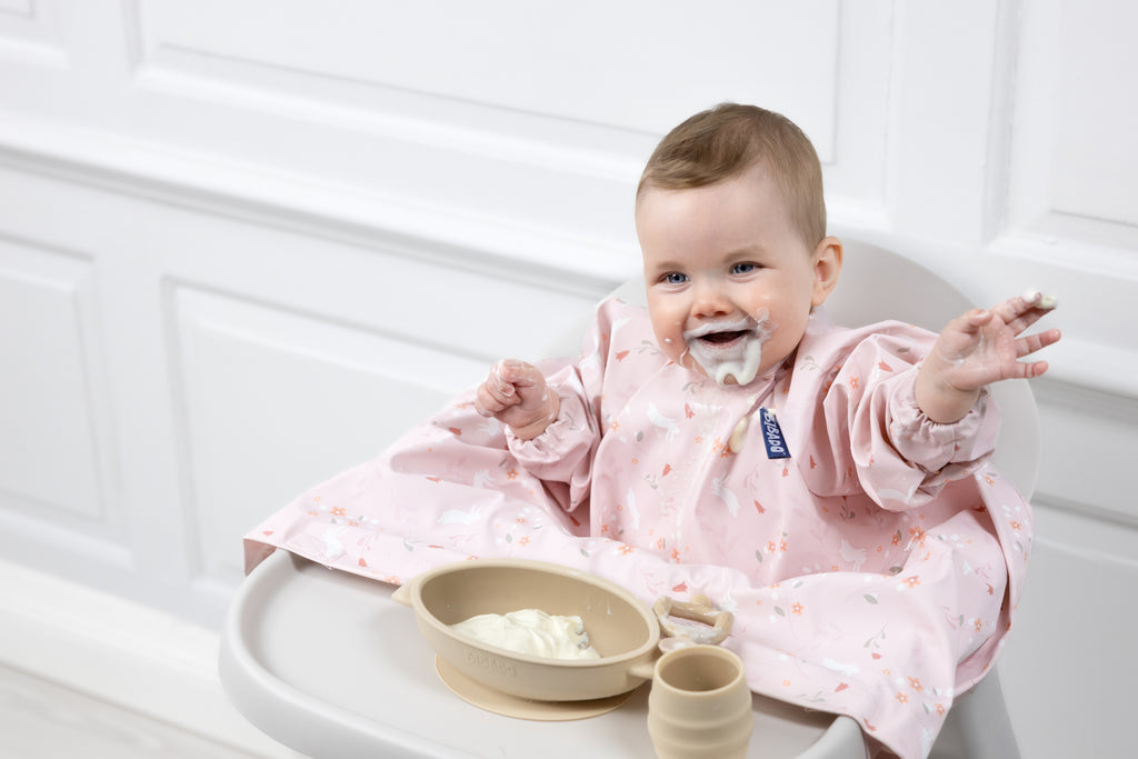 Bibado- Long Sleeve Coverall Botanica Bunnies