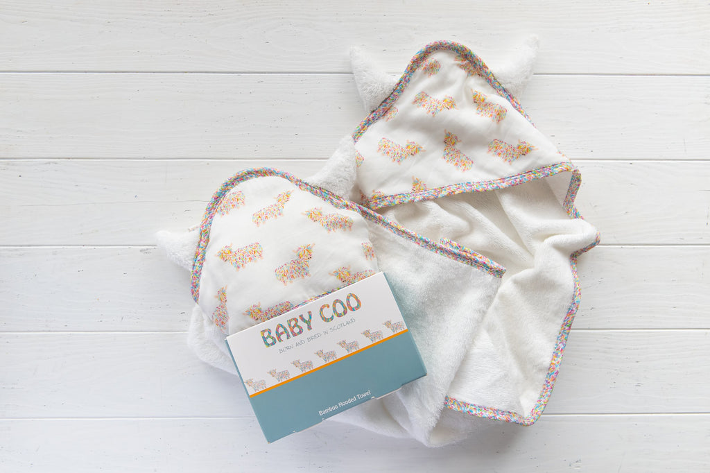 Baby Coo - Hooded Baby Towel