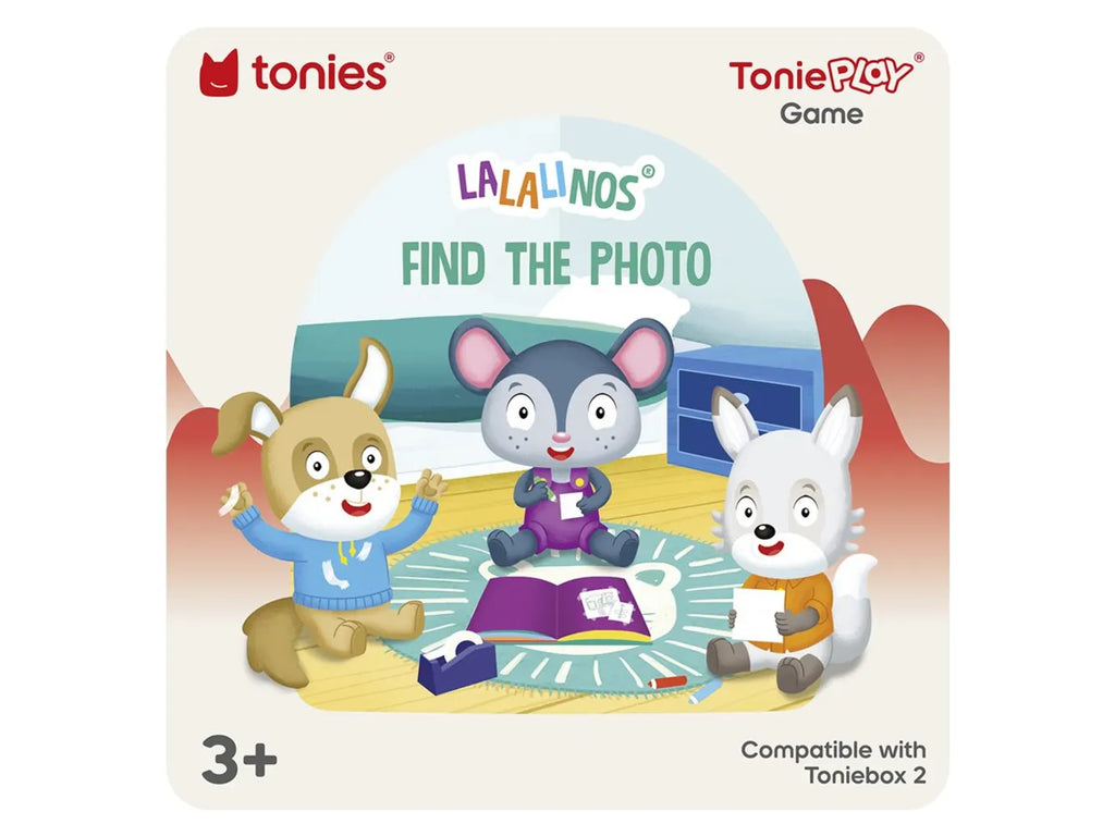 Tonies- Lalalinos Find The Photo- baby at the bank