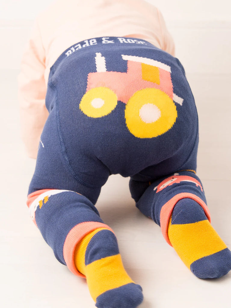 Blade and Rose- Meadow Farmyard Leggings- Baby at the bank