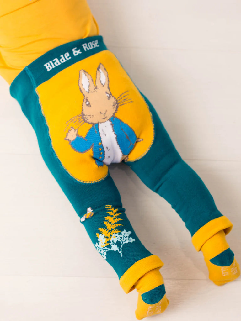 Blade and Rose- Peter Rabbit Woodland Leggings- Baby at the bank