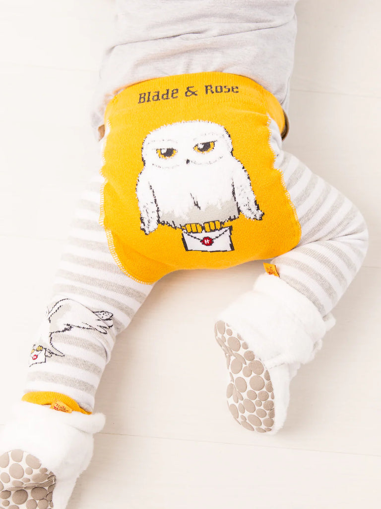 Blade and Rose- Harry Potter™ Hedwig Leggings- Baby at the bank
