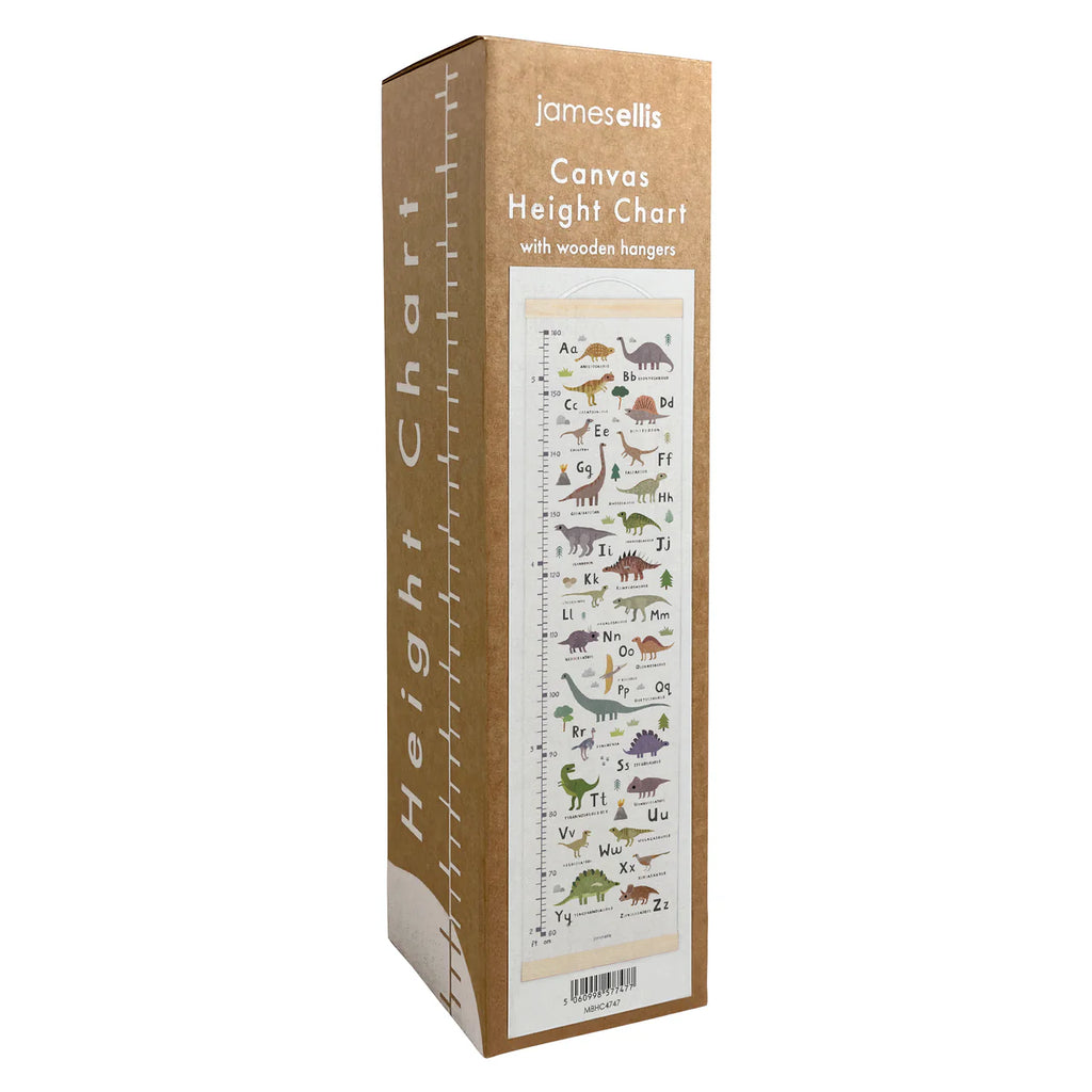 James Ellis - Dinosaur Alphabet Height Chart