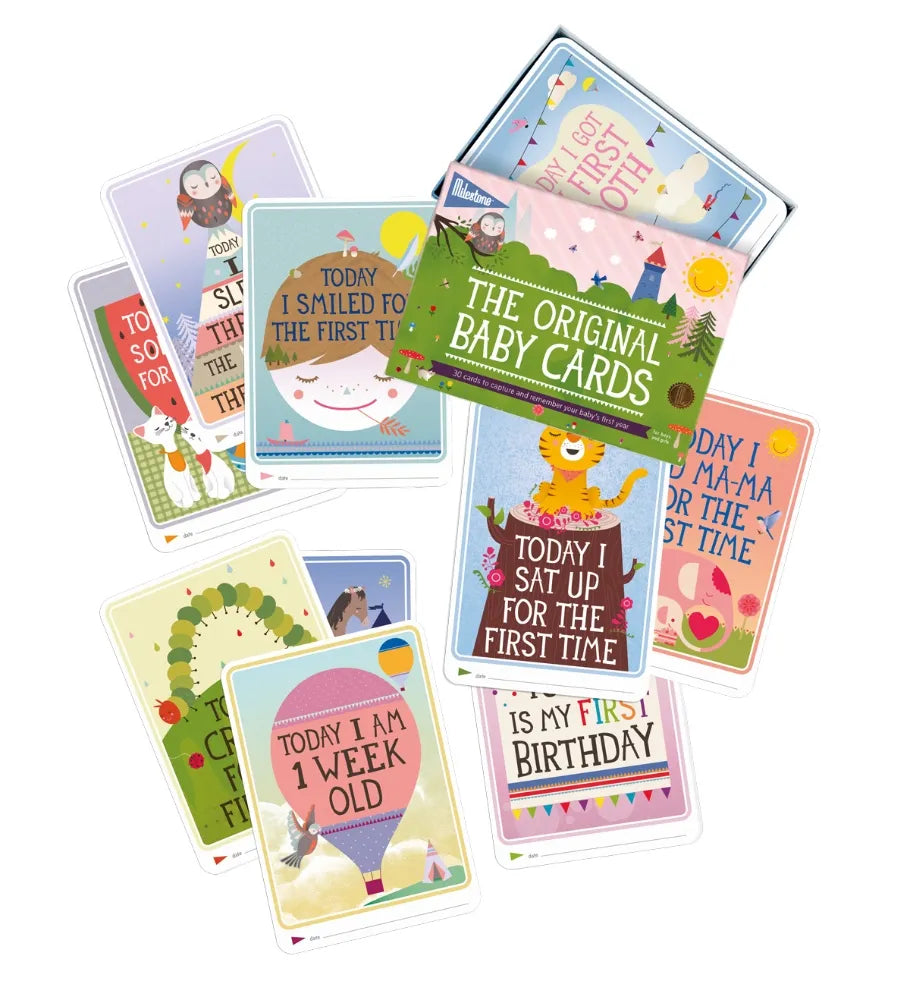 Milestone Cards- The Original Baby Cards by Milestone™- Baby at the bank