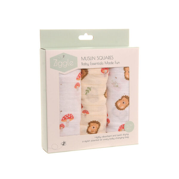 Ziggle- Woodland Muslin Set