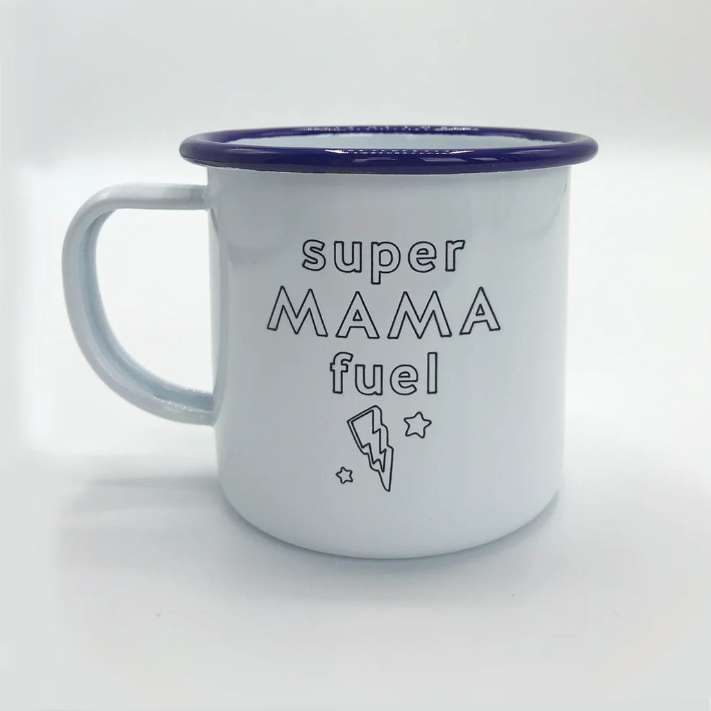 Nipper & Co.- Super Mum Tea Mug, Perfect Gift for any Mum- Baby at the bank