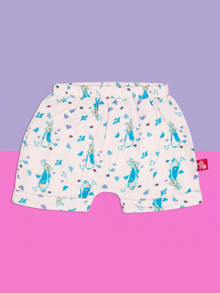 Blade and Rose- Peter Rabbit Love Summer Shorts- Baby at the bank