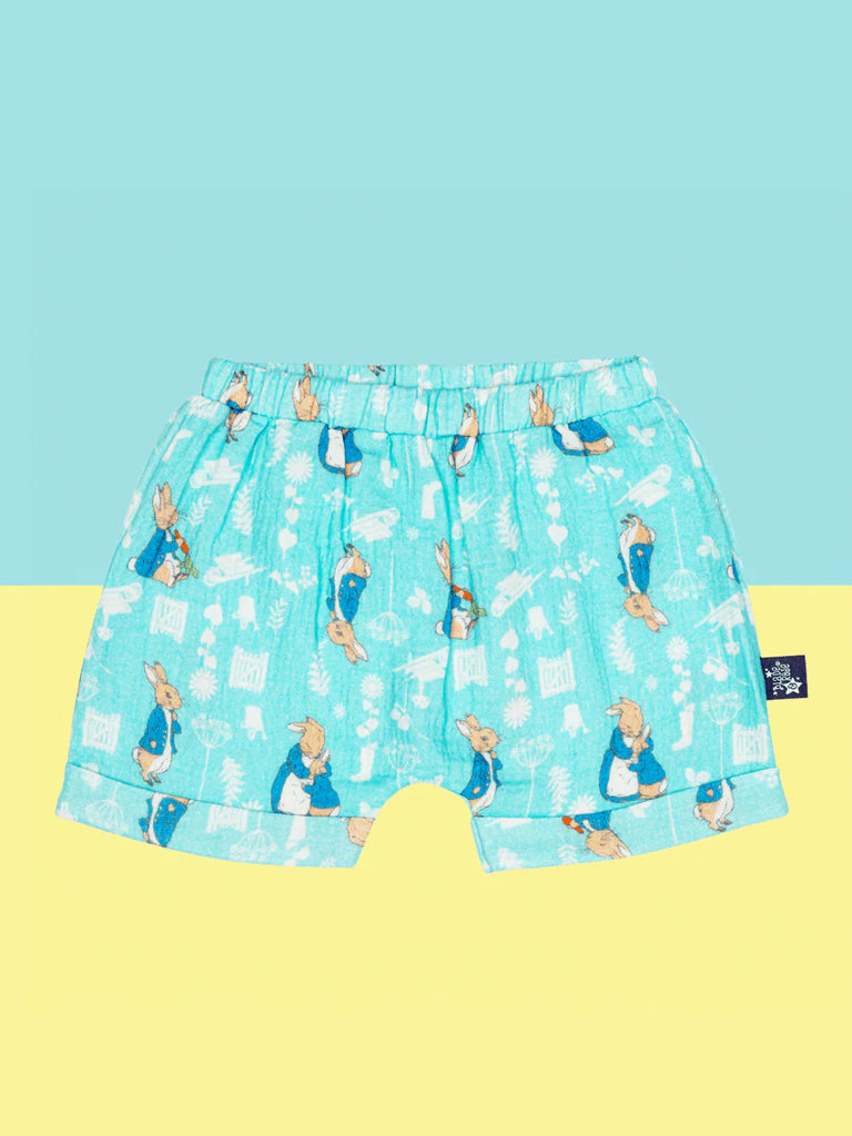 Blade and Rose- Peter Rabbit In The Garden Shorts- Baby at the bank