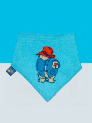 Blade and Rose- Paddington Lets Go For A Picnic Muslin Bib- Baby at the bank
