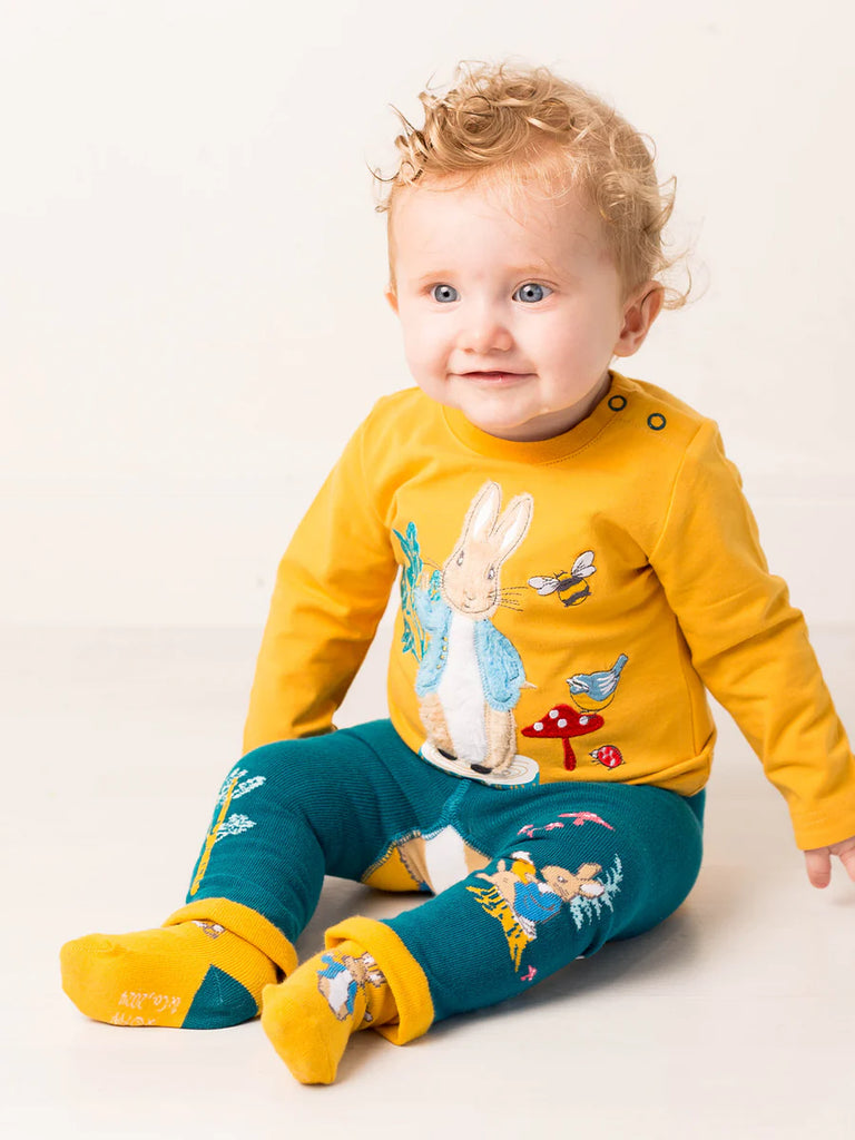 Blade and Rose- Peter Rabbit Woodland Leggings- Baby at the bank