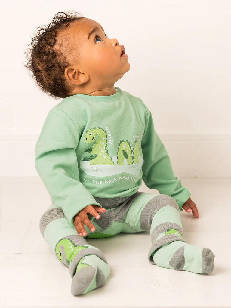 Blade and Rose- Nessie Top- baby at the bank