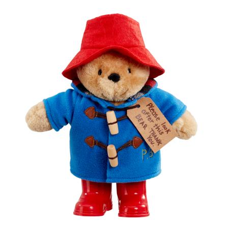 Paddington Bear- Classic Paddington with Boots- Baby at the bank