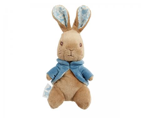 Peter Rabbit- Peter Rabbit Small Soft Toy-Baby at the bank