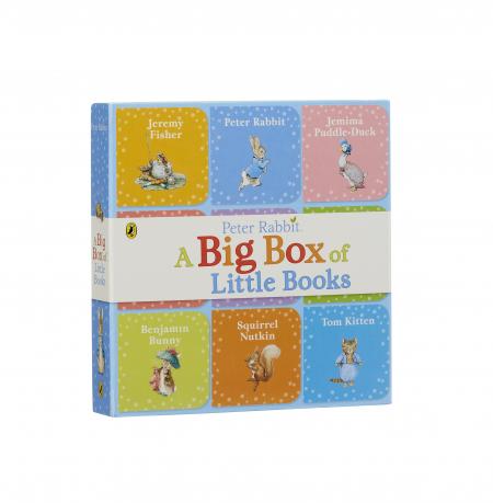 Peter Rabbit- Peter Rabbit Big Box of Little Books- Baby at the bank