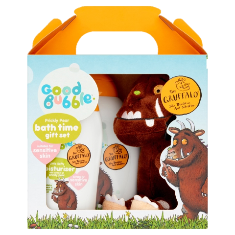 Good Bubble - The Gruffalo Prickly Pear Gift Set- Baby at the bank