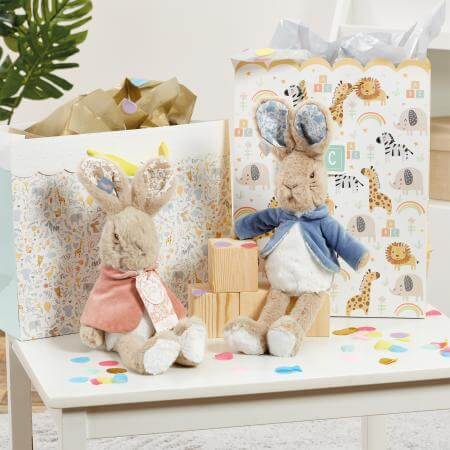 Peter Rabbit- Peter Rabbit Signature Friends Flopsy- Baby at the bank