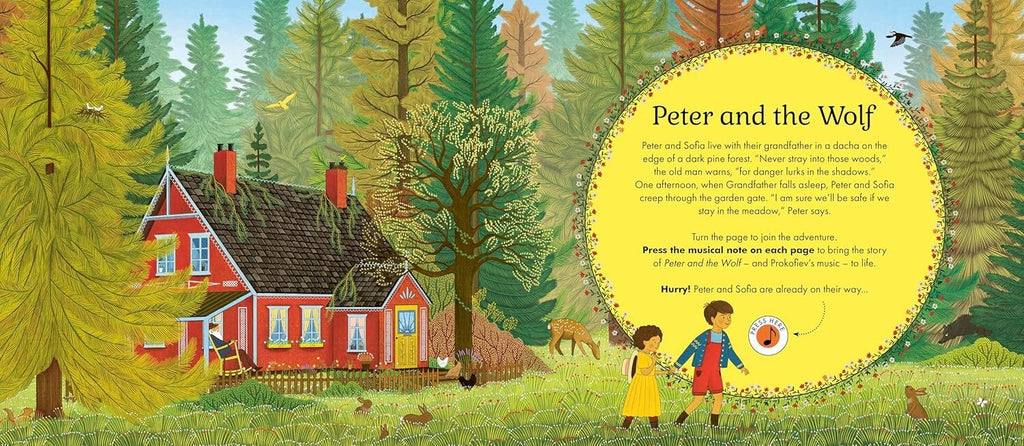 Story Orchestra- Peter and the Wolf- Baby at the bank