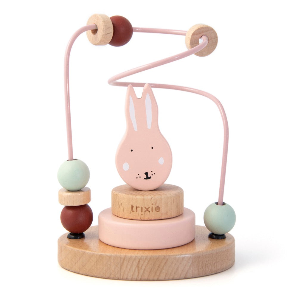 Trixie - Wooden Bead Maze Mrs Rabbit