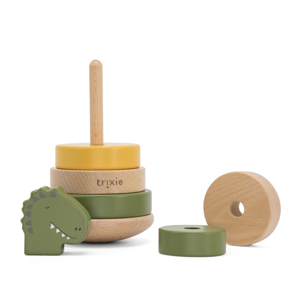 Trixie - Wooden Wooden Stacker Mr Dino