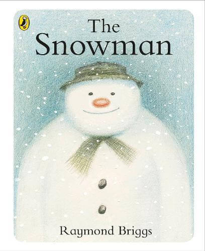 Rainbow Designs- The Snowman Book- baby at the bank