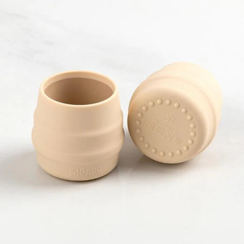 Bibado- Sippit Silicone Open Cup Fawn 2 Pack