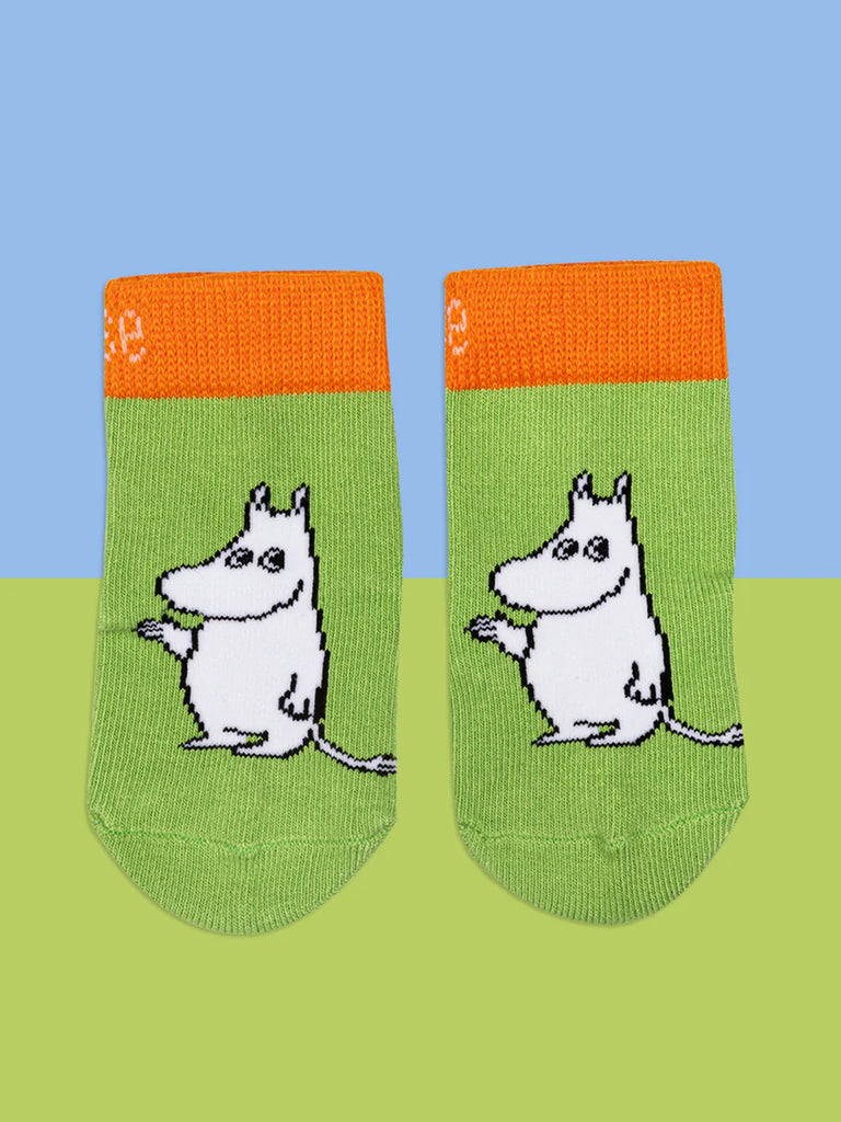 Moomin- Free to Explore Socks- Baby at the bank