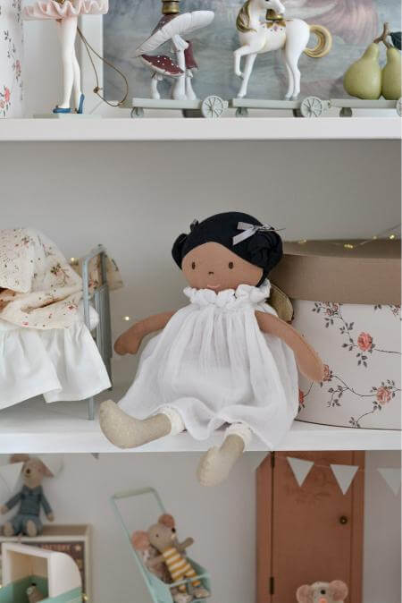 Rainbow Designs- Aurora Doll- baby at the bank
