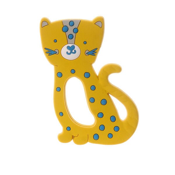 Ziggle- Leopard Teether- Baby at the bank