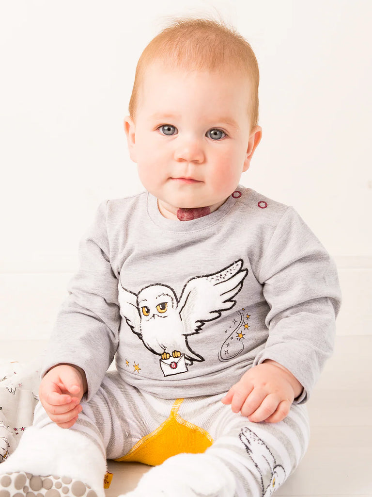 Blade and Rose- Harry Potter™ Hedwig Top- Baby at the bank
