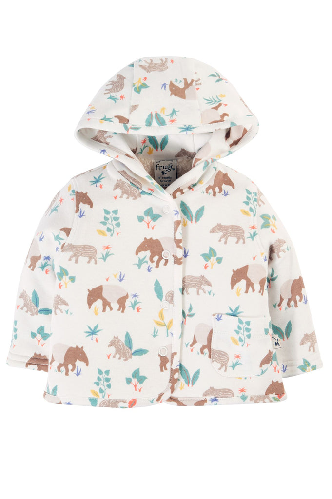 Frugi- Happy Hooded Snnuggle Jacket