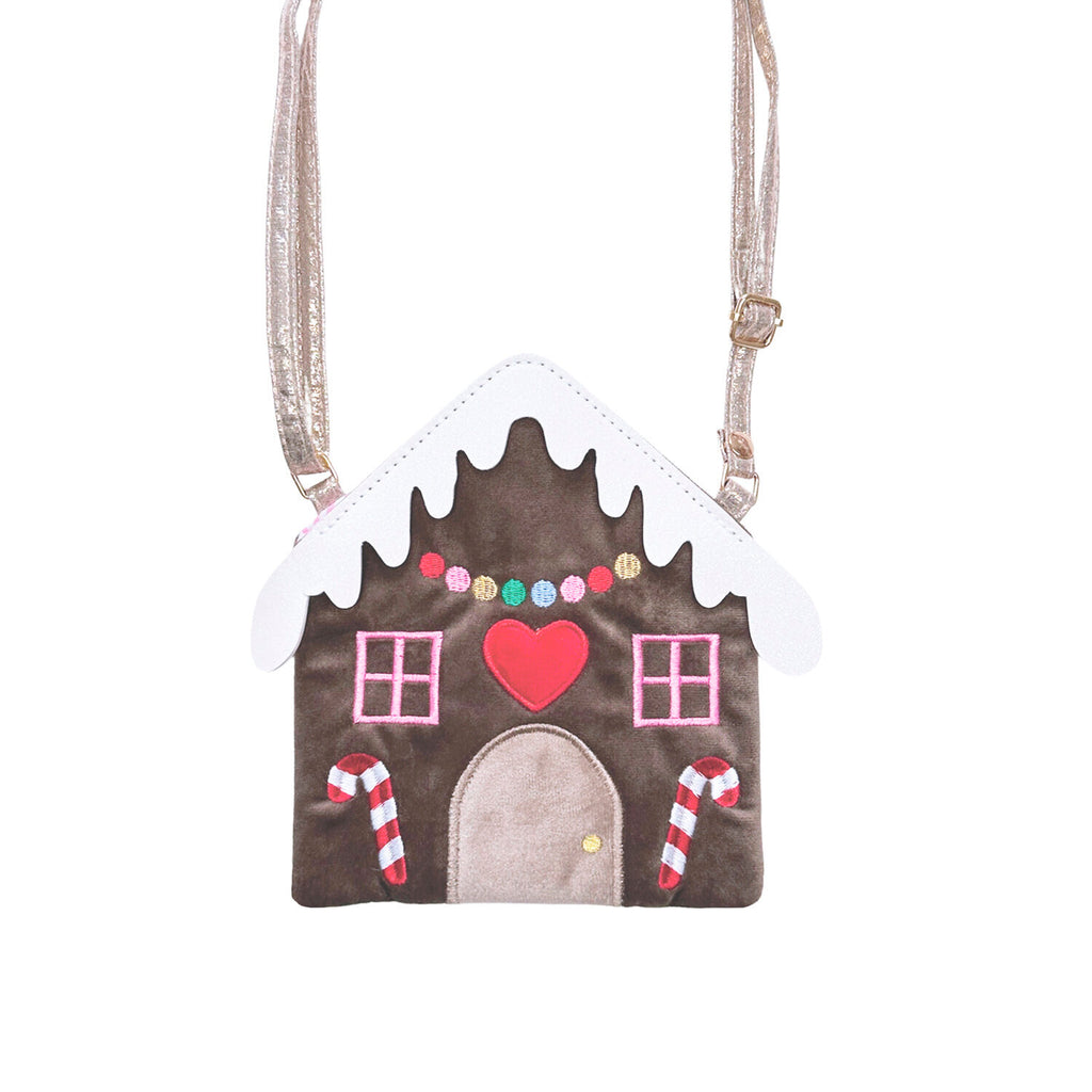 Rockahula- Gingerbread House Bag- baby at the bank