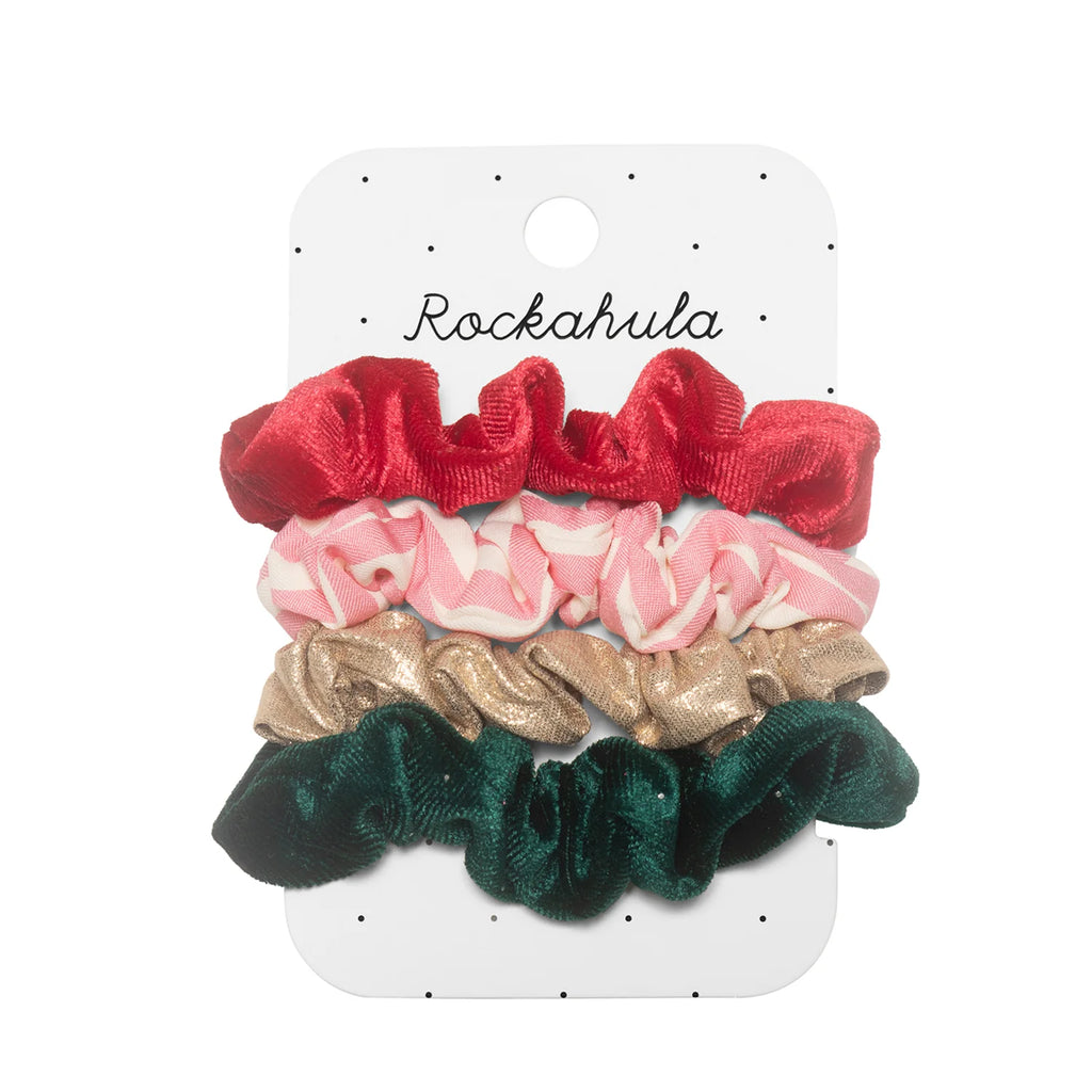 Rockahula- Festive Scrunchie Set- Baby at the bank