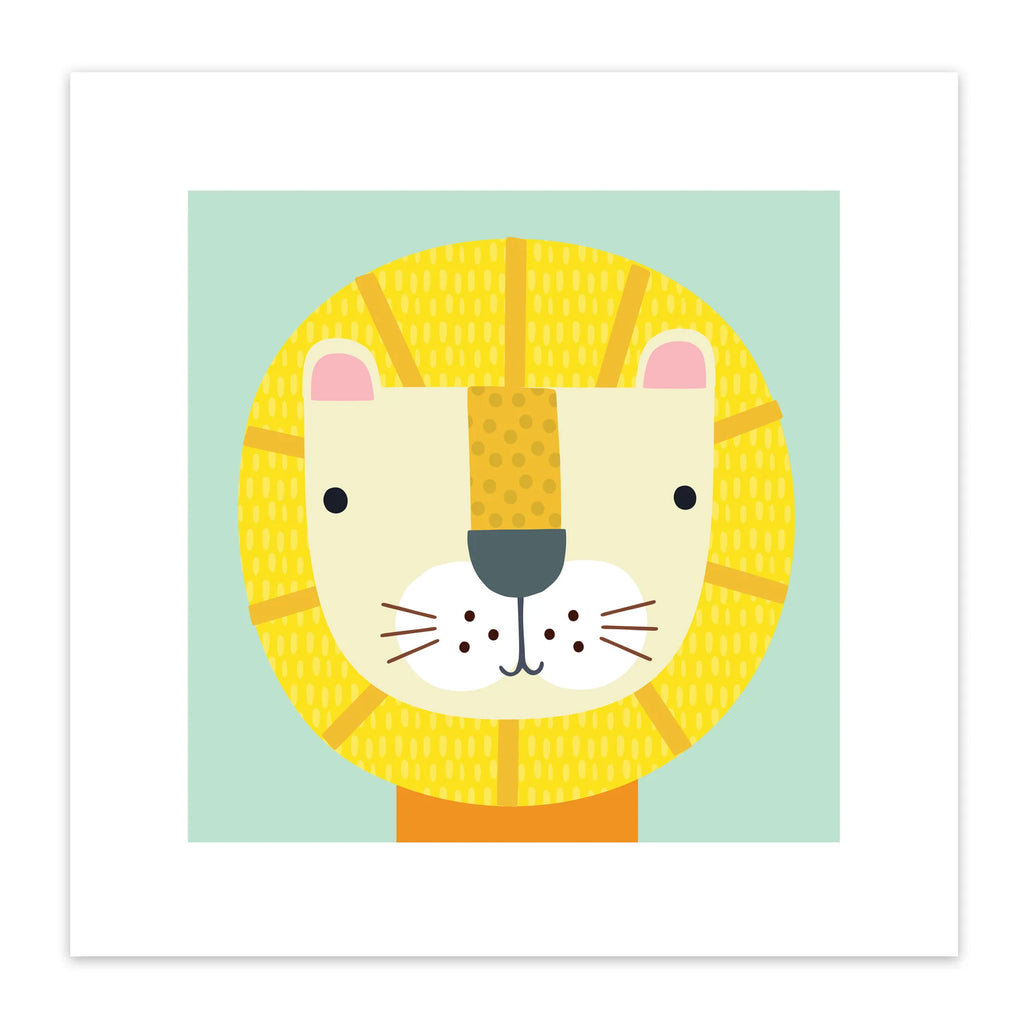 James Ellis- Lion Print- Baby at the bank