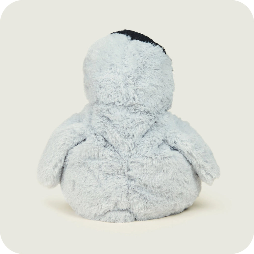 Warmies - Baby Penguin- baby at the bank