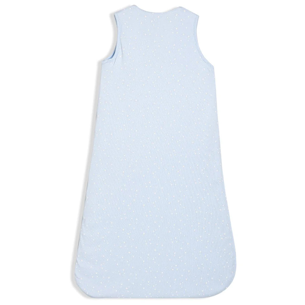 Minicuddles- Baby Boys Teddy Bear Embroidered Sleeping Bag Blue- Baby at the bank