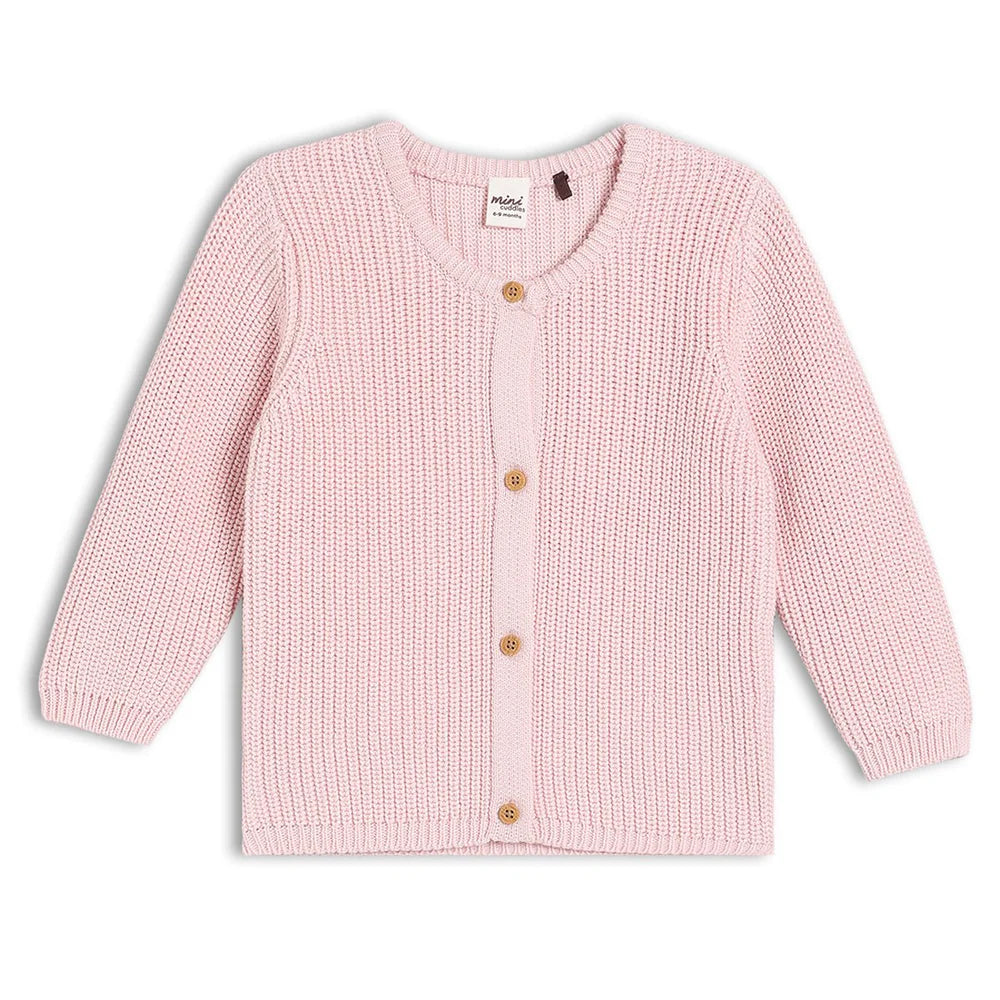 Minicuddles- Baby Girls 5pk Gift Set with Cardigan Multicolour- Baby at the bank