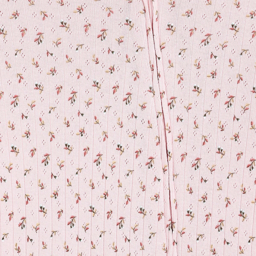 Minicuddles- Baby Girls Floral Printed Romper Pink- Baby at the bank