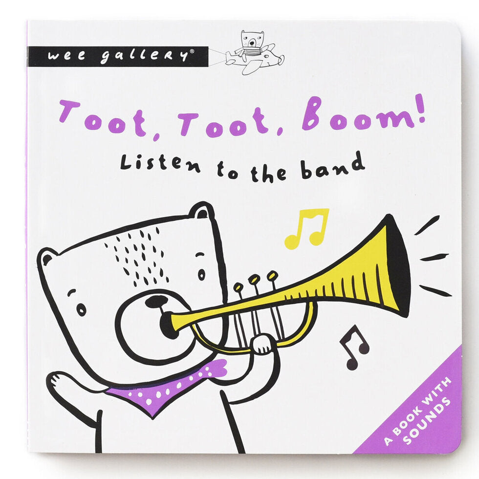 Wee Gallery - Toot Toot Boom Sound Book